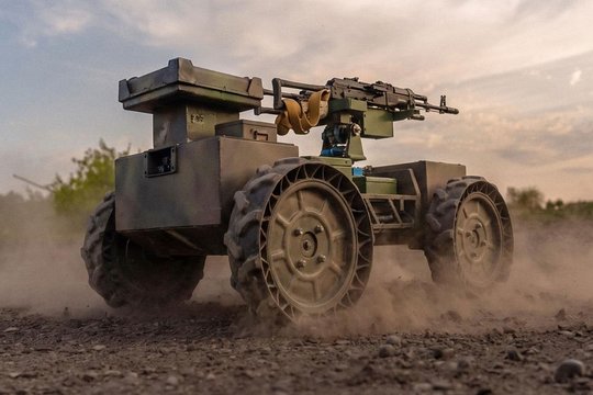 Robotai jau dabar kovoja Ukrainos fronto linijoje – bet laukianti ateitis atrodo dar keistesnė