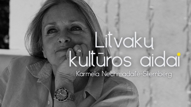 „Litvakų kultūros aidai“. Interjero dizainerė Karmela Nechmadaitė-Stendberg