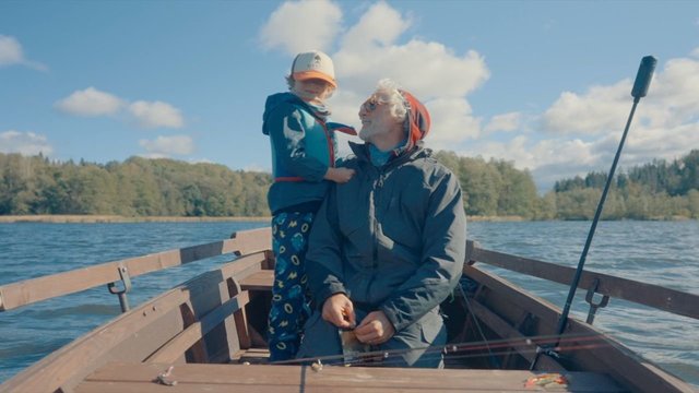 Laidoje „Šiandien kimba“ – viskas paprastai: medinė valtelė, spiningas ir jokių įmantrių echolotų