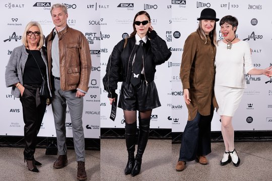 Į „ArtVilnius’26“ atidarymą rinkosi žinomi žmonės