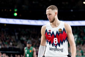 Tadas Sedekerskis žaidė tik pirmajame kėlinyje
