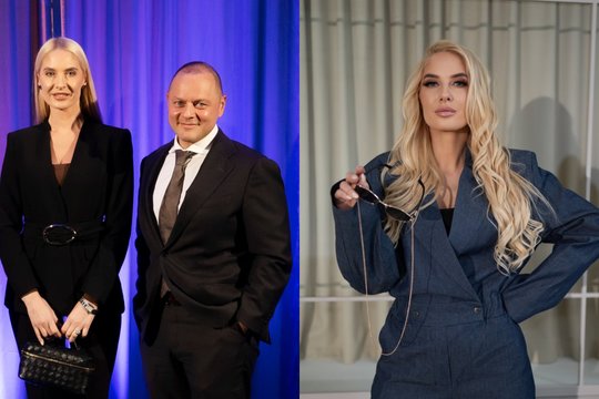 Po kalbų apie naujus santykius K. Ivanova renginyje pasirodė su žinomu advokatu