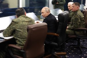 V. Putinui kalbant apie didelę sėkmę – antausis Rusijai