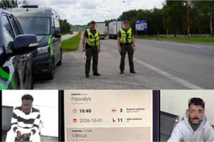 Dviejų afrikiečių kelionė į Vilnių baigėsi Pasvalio autobusų stotyje