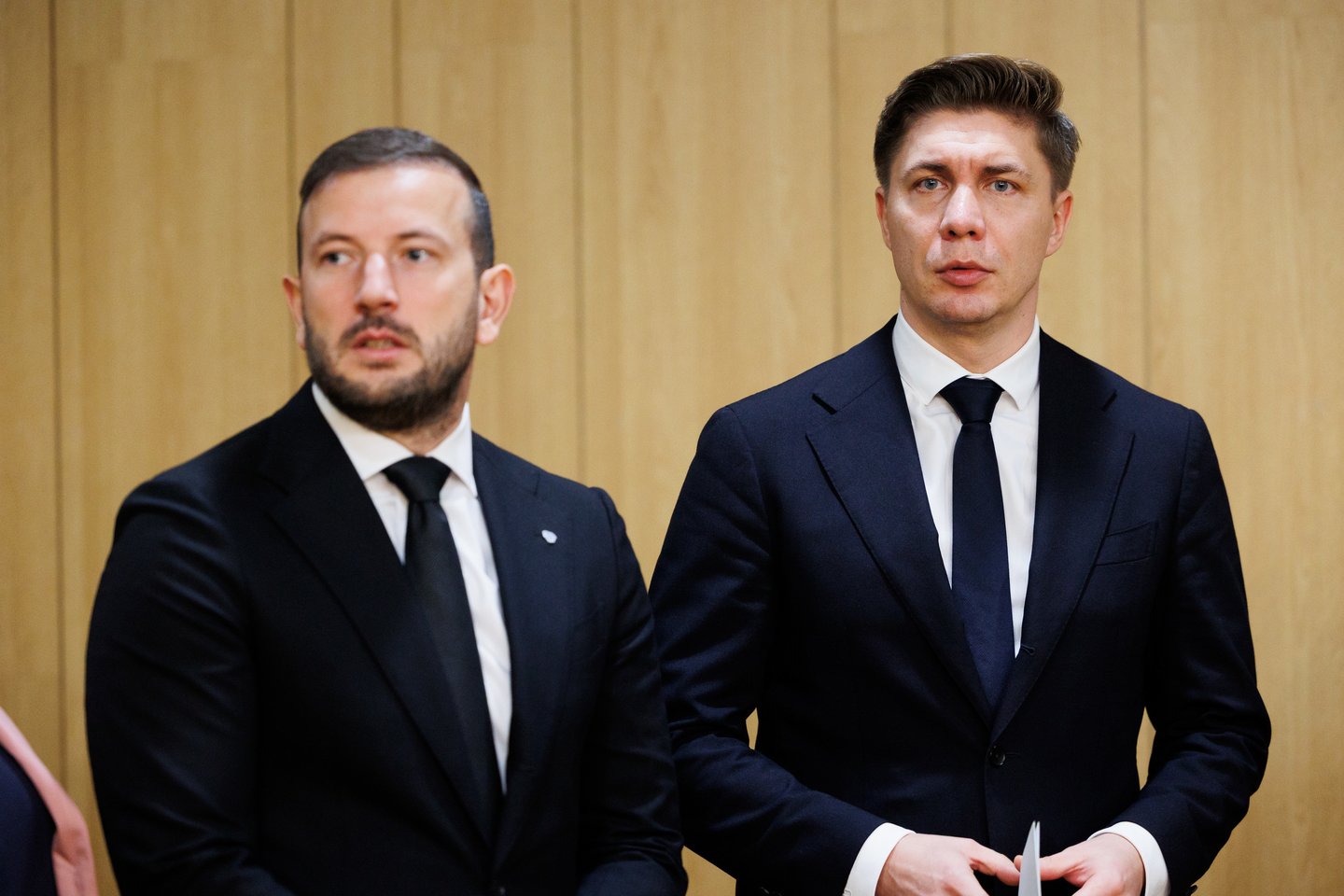 Virginijus Sinkevičius, Mindaugas Sinkevičius.<br>T. Bauro nuotr.