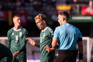 Azerbaidžane – abejonių sukėlęs teisėjo sprendimas ir Lietuvos futbolininkų pralaimėjimas