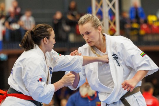 Tokiją per Rygą jau matanti karatė asė B. Gustaitytė: „Net galvojau, kad tinginiauju kovose“