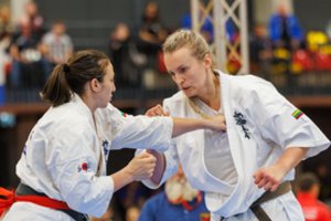 Tokiją per Rygą jau matanti karatė asė B. Gustaitytė: „Net galvojau, kad tinginiauju kovose“