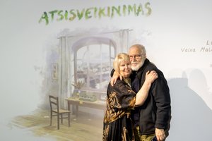„Atsisveikinimo“ premjera Lietuvoje: meilės istorija prabilo Vaivos Mainelytės ir Juozo Budraičio balsais