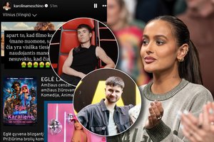 Karoliną Meschino įžeidęs filmas sulaukė žinomų žmonių kirčių