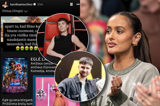 Karoliną Meschino įžeidęs filmas sulaukė žinomų žmonių kirčių