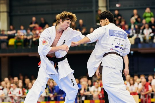 Europos kiokušin karatė čempionato Rygoje akimirkos – lietuvių pergalės ir nusivylimai