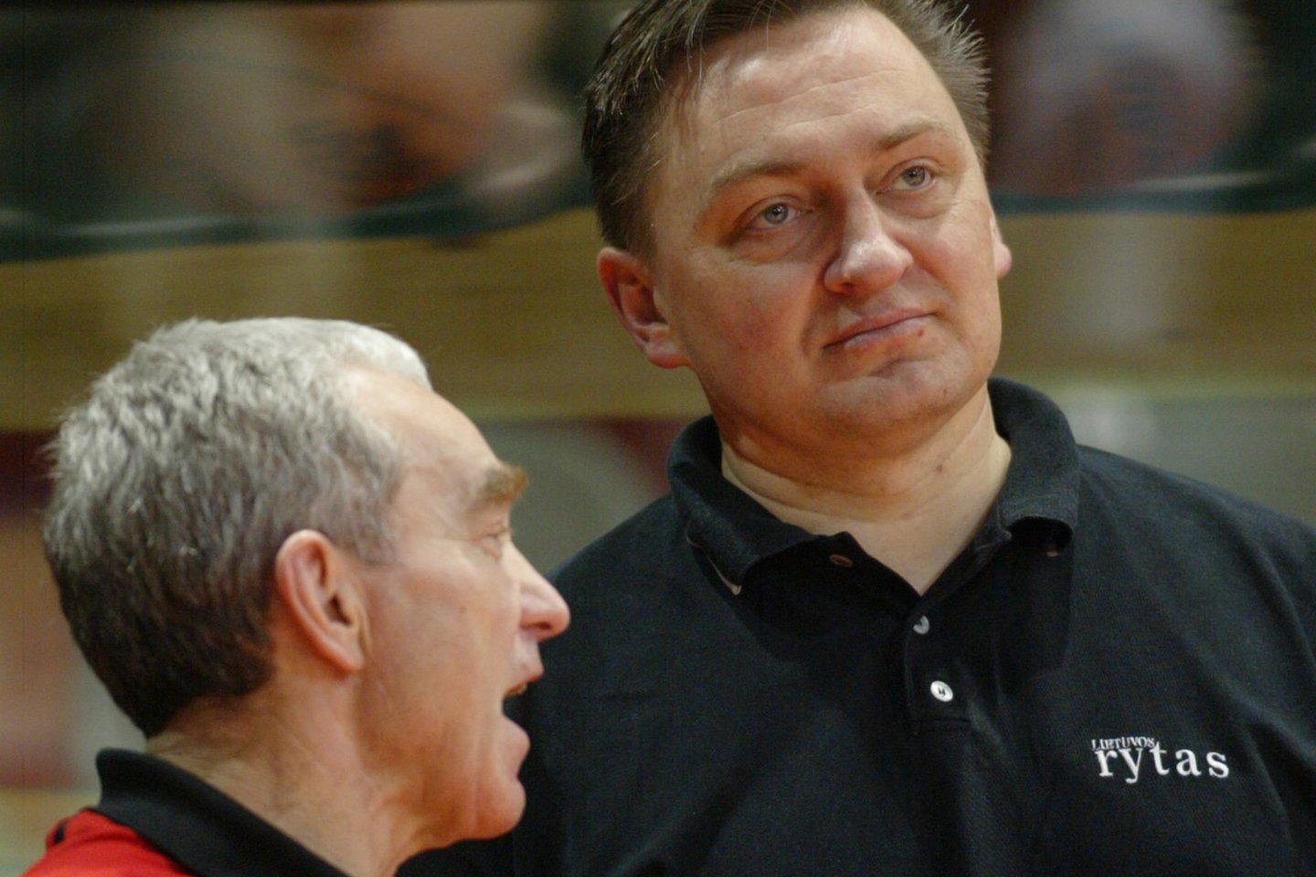 Gydytojas A. Gocentas Vilniaus „Lietuvos ryto“ komandoje dirbo 13 metų.<br> M. Kulbio nuotr.