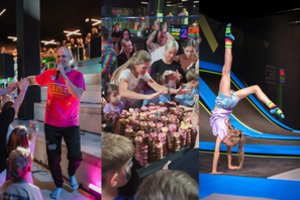 „360 Arena“ trankiai atšventė 2-ąjį gimtadienį: šventėje – Vidas Bareikis, pramogos ir spurgų tortas