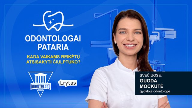 „Odontologai pataria“: kada vaikams reikėtų atsisakyti čiulptuko?