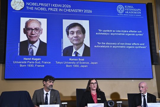 2026 m. Nobelio chemijos premija – už „veidrodinį atvaizdą“ chemijoje
