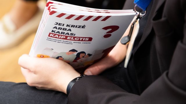 Informacinio karo schema: penki žingsniai kiekvienam