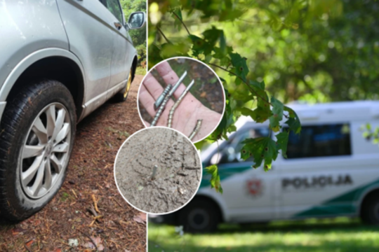 Padangų badytojai įsisiautėjo: vairuotojams – vis didesni nuostoliai, susižalojo ir praeivis, prireikė medikų 