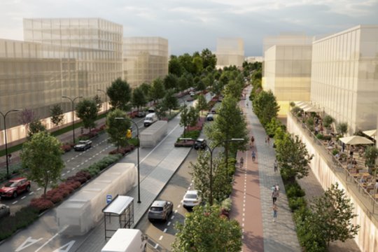Vilnius pajudino beveik 40 metų lauktą projektą: ši gatvė pakeis keturis miesto rajonus