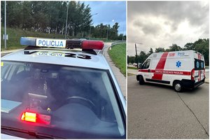 Autobuso vairuotojas Panevėžyje nepastebėjo per perėją einančios mergaitės – vaikas ligoninėje