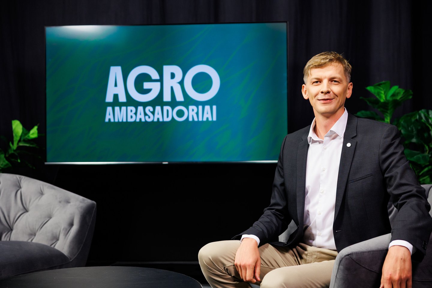 „Agrokoncerno“ komercijos vadovas, agronomas Arnas Radzevičius.<br> T. Bauro nuotr.