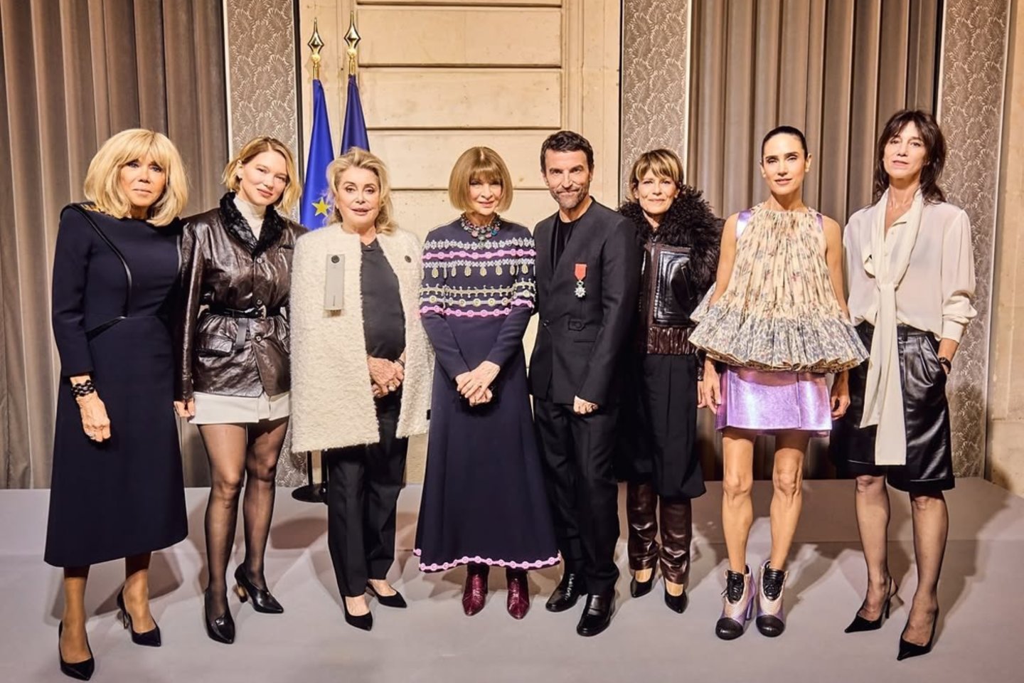 Apdovanojimas Nicolui Ghesquiere’ui.<br>Instagramo nuot.