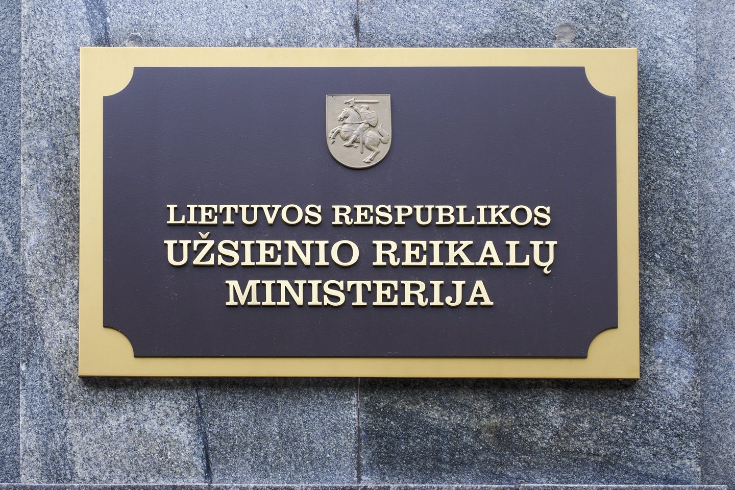 Užsienio reikalų ministerija<br>V.Ščiavinsko nuotr.