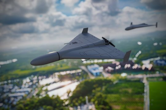 Grėsmingos technologijų lenktynės: išmanesnius rusų dronus Ukraina pasitinka robotizuota ugnimi