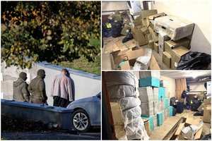 Pasieniečiai papasakojo, kaip Vilniaus daugiabučių kiemuose naktį vyko kontrabandininkų sulaikymo operacija