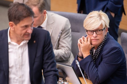 I. Šimonytė deficitą biudžete laiko nerimo signalu: „Gyvenimas nepasibaigs su LSDP kadencija“