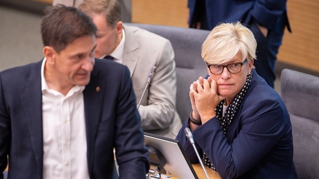 I. Šimonytė deficitą biudžete laiko nerimo signalu: „Gyvenimas nepasibaigs su LSDP kadencija“