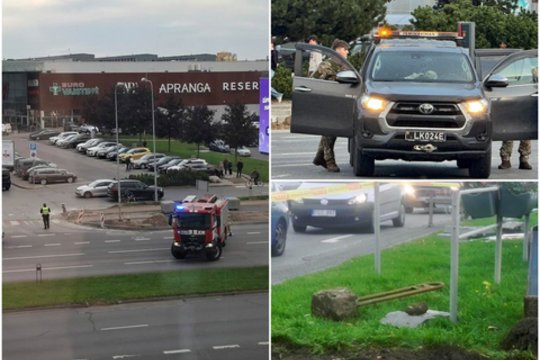 Šalia Klaipėdos „Akropolio“ – įtariama pavojingas radinys: įvykio vietoje prireikė išminuotojų