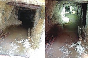 Pašalčio seniūnaitės sodybos kieme – įspūdingas kontrabandininkų stebuklas: išvydę tokį tunelį liko priblokšti 