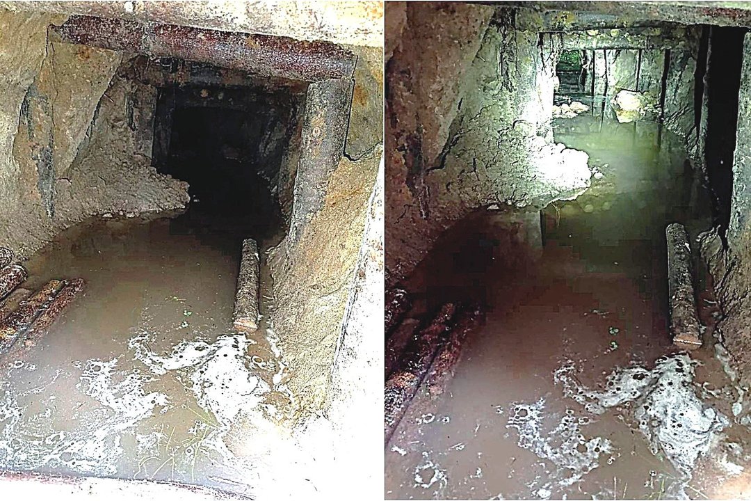 Pašalčio seniūnaitės sodybos kieme – įspūdingas kontrabandininkų stebuklas: išvydę tokį tunelį liko priblokšti 