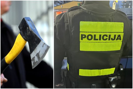 Brolių konfliktas Vilniaus r. virto policijos tyrimu dėl smurto ir grasinimo nužudyti