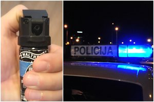 Nepažįstamas vyras 13-metį vilnietį dujomis nupurškė prekybos centro tarpduryje