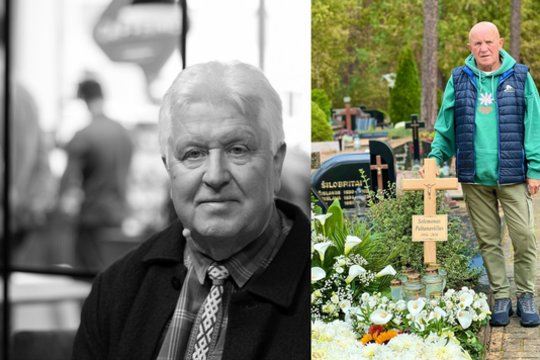 Parodė, kur amžinojo poilsio atgulė Selemonas Paltanavičius: kapą gaubia baltų žiedų jūra