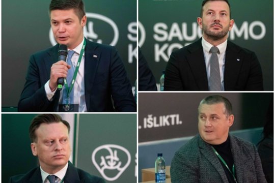 Konferencija „Saugumo kodas“: pasižvalgykite po „Pilietinės galios“ salę