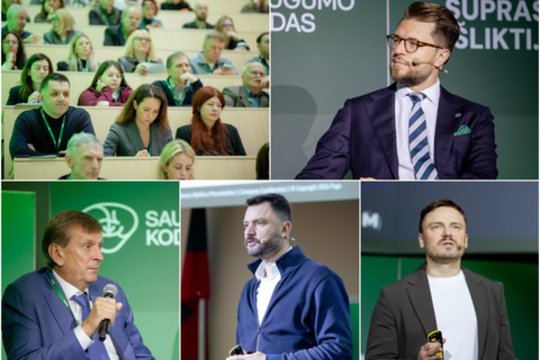 Konferencija „Saugumo kodas“: pasižvalgykite po „Atsparaus verslo“ salę