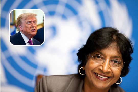Iš Nobelio taikos premijos laureatės – netikėtai kandus pokštas apie D. Trumpą