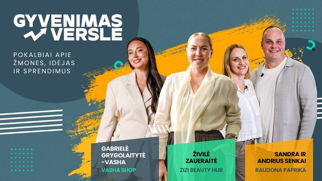 „Gyvenimas versle“. Gabrielė Navickė-Vasha, Zizi beauty hub, Raudona paprika