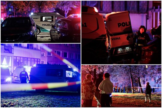 Vilniuje nušautas vyras, medikų prireikė ir jo žmonai, šaudęs vyriškis sulaikytas