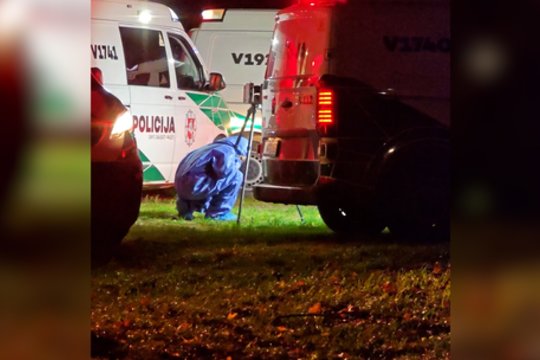 Liudininkai pasidalijo vaizdo įrašu: penktadienio vakarą Vilniaus Savanorių pr. nušautas vyras