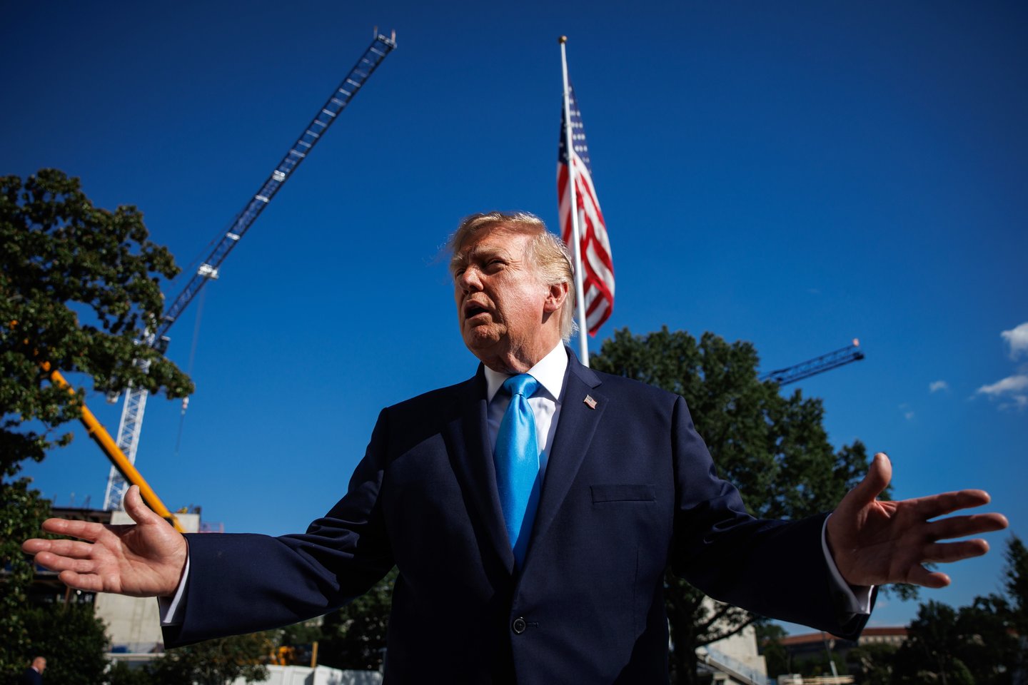 Donaldas Trumpas.<br>EPA/ELTA nuotr.