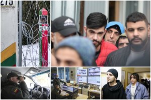 Į Lietuvą besiveržiantys neteisėti migrantai – kitokie nei anksčiau: iš kur ir kokiais keliais jie braunasi