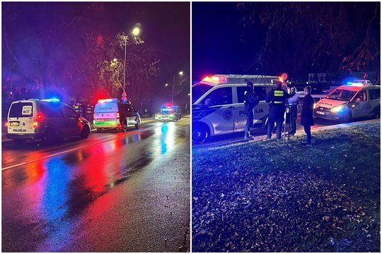 Vilniečiai vėl švaistėsi ginklais: po konflikto į vyrą šovė dujiniu pistoletu – sulėkė gausios pajėgos