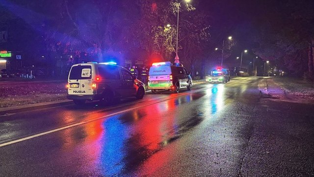 Konfliktas Vilniuje baigėsi šūviais: sulaikytas vyras atsisakė tikrintis girtumą