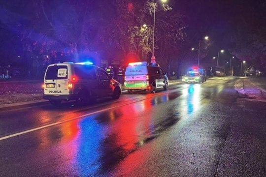 Konfliktas Vilniuje baigėsi šūviais: sulaikytas vyras atsisakė tikrintis girtumą