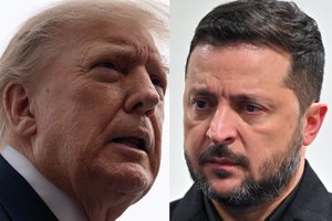 Po D. Trumpo pareiškimo Europos lyderiai išreiškė palaikymą V. Zelenskiui