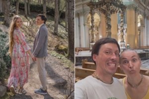 Garsiojo psichologo ir lektoriaus D. Ražausko žmona Vilma: „Jis mane pasirinko net žinodamas, kad galiu apakti“